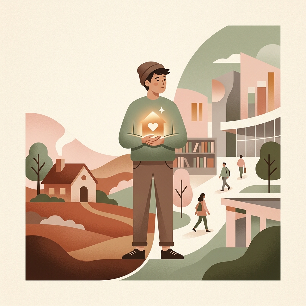 The Quiet Ache of Homesickness: A Guide for Indian International Students